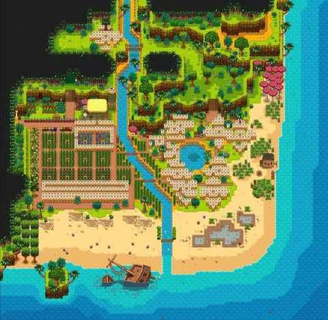 星露谷物语怎么水疗