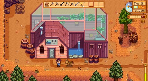 星露谷物语怎么洗澡[图2]