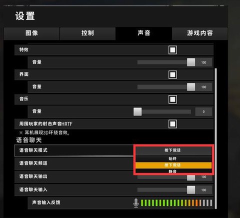 绝地求生怎么关掉语音[图2]